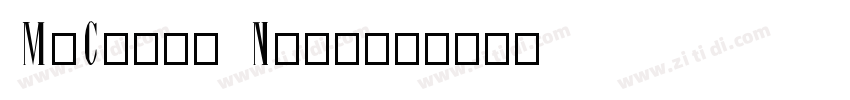 MiClock Normal字体转换